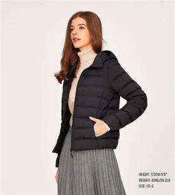 img 3 attached to 🧥 Пуховик Lapasa Women's Petite Fit Packable - Водонепроницаемое зимнее пальто с карманами на молнии (L23 xx_l)