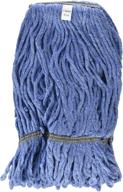 🧹 winco yarn mop head - 24-ounce, 4 ply loop end, blue - high-quality and durable logo