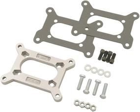 img 1 attached to 🔧 Enhance Performance with Mr. Gasket 1937MRG Carburetor Adapter Kit in Silver