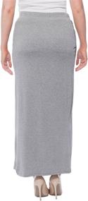 img 1 attached to Stylish and Trendy: New York & Company Women's Wrap Style Maxi Skirt - A Must-Have Addition to Your Wardrobe