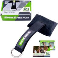 🚪 everstretch heavy duty cushioned resistance band door anchor for effective home workouts логотип