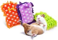 🐹 janyoo guinea pig bed set: cage pads, soft cushions, and cute pillow mat for small animal girls and boys - supplies pack logo