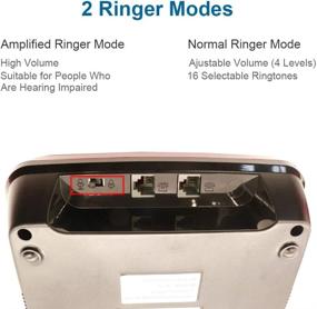 img 1 attached to HePesTer Landline Amplified Speakerphone Emergency