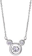 sluynz sterling sparkling necklace birthday logo