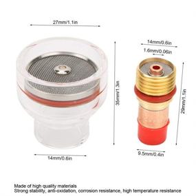 img 2 attached to Collet Welding Accessories TIG 17 Tungsten