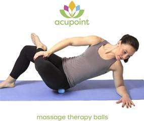 img 1 attached to 🌟 Acupoint Massage Therapy Ball Set - Perfect for Yoga, Deep Tissue Massage, Trigger Point Therapy, and Myofascial Release Physical Therapy Equipment - Effective for Back Relief and Foot Plantar Fasciitis