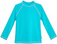 👗 girls' clothing: city threads rashguard dress for rash protection during swimming logo