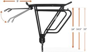 img 1 attached to Ibera Bike Rack Frame Mounted Adjustable Sports & Fitness for Cycling