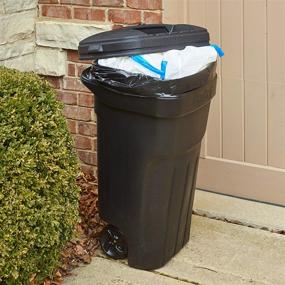 img 3 attached to 🗑️ Hefty XL Black Trash Bags: Perfect for 45 Gallon Curbside Bins, Pack of 25