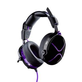 img 1 attached to 🎧 Victrix Pro AF Wired Professional Esports Gaming Headset: Xbox Series One/S/X, PC, Windows 10 - Black/Purple (with Cooling Feature)