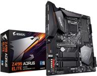 🎮 gigabyte z490 aorus elite: высокопроизводительная игровая материнская плата atx с расширенными возможностями логотип