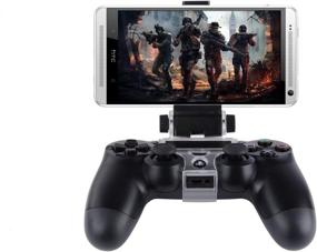 img 4 attached to 🎮 SUNKY PS4 Slim Pro Controller Android Phone Clip: 180° Gaming Holder Mount Stand Bracket for Playstation 4 Slim Pro Dualshock Console - Compatible with 6-inch Samsung Galaxy S8 Plus S7 S6 Edge Plus Note 8 5