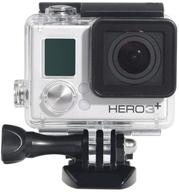 🏊 waterproof dive case for gopro hero 4 3 plus, protective underwater housing cover for go pro hero 4 3+ 3 logo
