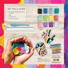 img 3 attached to Hapinest Handprint Bowls Craft Kit for Girls: Unleash Creativity with this Fun and Personalized Project!