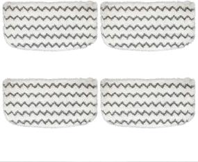 img 4 attached to 🧽 4-Pack Magicmops Steam Mop Pads for Shark S1000/S1000A/S1000C/S1000WM/S1001C Steam Mops