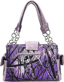 img 1 attached to 👜 Stylish Zelris Camouflage Buckle Conceal Handbag: Women's Shoulder Bags with Wallets