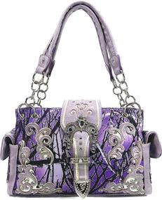 img 3 attached to 👜 Stylish Zelris Camouflage Buckle Conceal Handbag: Women's Shoulder Bags with Wallets