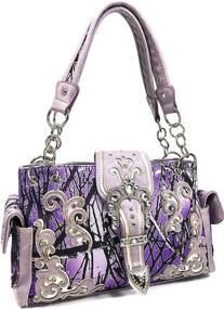 img 2 attached to 👜 Stylish Zelris Camouflage Buckle Conceal Handbag: Women's Shoulder Bags with Wallets