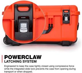 img 1 attached to 🧳 Nanuk 950 Waterproof Hard Case - Orange | Wheeled Design and Foam Insert