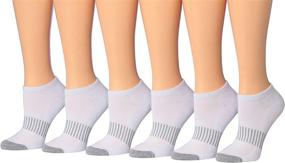 img 1 attached to 🧦 Tipi Toe Women's 6-Pairs Low Cut Athletic Sport Performance Socks - Boost Your Athletic Performance with these Stylish and Comfortable Low Cut Socks!