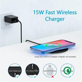 img 2 attached to Wireless Charger Charging Compatible Samsung