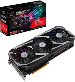 img 4 attached to 🎮 Видеокарта для гейминга ASUS ROG Strix RX 6700 XT OC Edition с технологией AMD RDNA 2, PCIe 4.0, 12GB GDDR6, HDMI 2.1, DisplayPort 1.4a, дизайном Axial-tech Fan, 2.9-слотовым разъемом, суперсиловым сплавом Power II и программой GPU Tweak II.