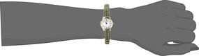 img 1 attached to Women Tone Stretch Band Watch