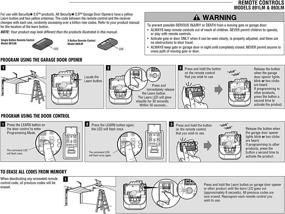 img 1 attached to 🚪 ASONPAO 893LM 953ESTD Remote for Liftmaster Chamberlain Sears Craftsman Garage Door Openers myQ - Yellow Learn Button Compatible - Improved Security+ 2.0 - (1Pack)