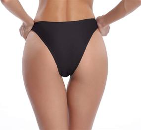 img 3 attached to SHEKINI Swimwear Hipster Bottoms Manhattan Women's Clothing