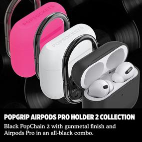 img 1 attached to PopSockets PopGrip AirPods Holder PopChain