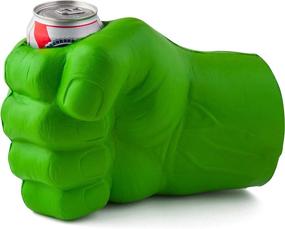 img 2 attached to Stay Thirsty, My Friends: BigMouth Inc The Beast Giant Fist Drink Kooler in Green - Keeps Your Drink Ice-Cold and Always within Reach!