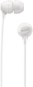 img 3 attached to Почувствуйте беспроводную музыку, как никогда раньше, с наушниками Sony WI-C300 для наушников внутри ушей в белом цвете.