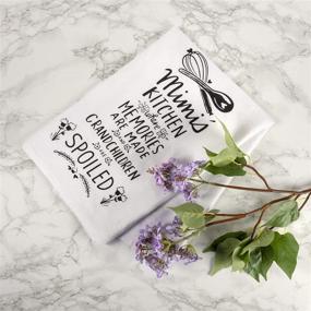 img 1 attached to 😂 Mimi's Kitchen 28-Inch Square Cotton Dish Towel by Primitives by Kathy - LOL