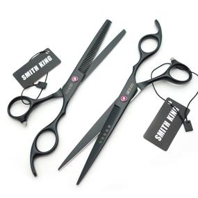 img 2 attached to Inches Professional Cutting Thinning Scissors