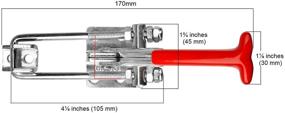 img 1 attached to 🔒 Stainless Vertical Release Toggle Latch - Enhanced SEO