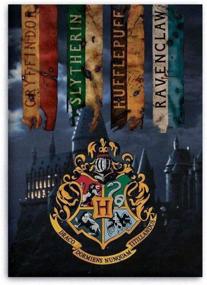 img 1 attached to 🧙 Harry Potter Kids Blanket Polar Fleece - Hufflepuff - Multicolor - 100x140 cm: Cozy & magical!