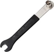 🚴 bikehand multi-functional 15mm pedal wrench with 14mm/15mm socket wrench for bicycles logo