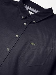 img 2 attached to 👕 Lacoste Regular Oxford Shirt with Sleeves