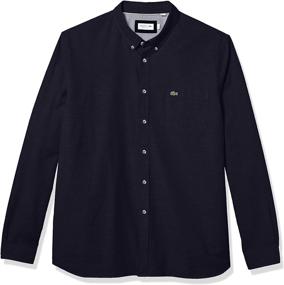 img 3 attached to 👕 Lacoste Regular Oxford Shirt with Sleeves