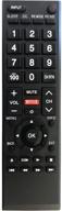 📱 convenient replacement remote for all toshiba tvs: lcd, led, smart, and 4k tvs. no setup required. logo