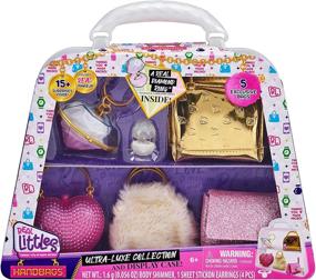 img 4 attached to Real Littles Collectible Micro Handbag Collection: 5 Exclusive Bags with 17 Exciting Beauty Surprises Inside! - Multicolor (25266)