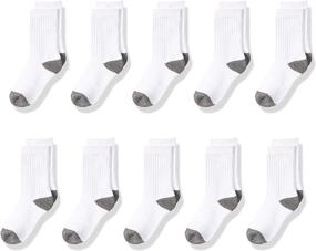 img 2 attached to 🧦 Affordable 10-Pack Cotton Crew Socks for Kids - Amazon Essentials