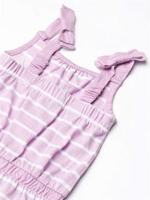 img 1 attached to 👗 Nautica Romper: Flounce Stripe Girls' Clothing and Jumpsuits & Rompers