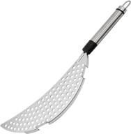 auear handheld stainless steel pasta strainer insert drainer - ideal kitchen 🍝 tool for various pots and pans (1 pack, stainless steel pot strainer with handle) logo