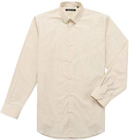 img 3 attached to Luxton Lavender Men's Fashion Dress Shirt: Elevate Your Style with Effortless Sophistication