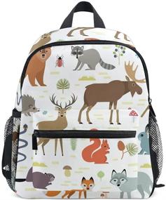 img 4 attached to 🎒 Top-Rated Animals Backpacks: Lightweight Preschool and Toddler Kids' Backpacks