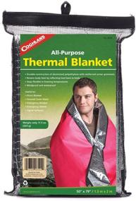 img 1 attached to 🔥 Coghlan's Thermal Blanket, Silver: Your Ultimate Source of Warmth and Comfort