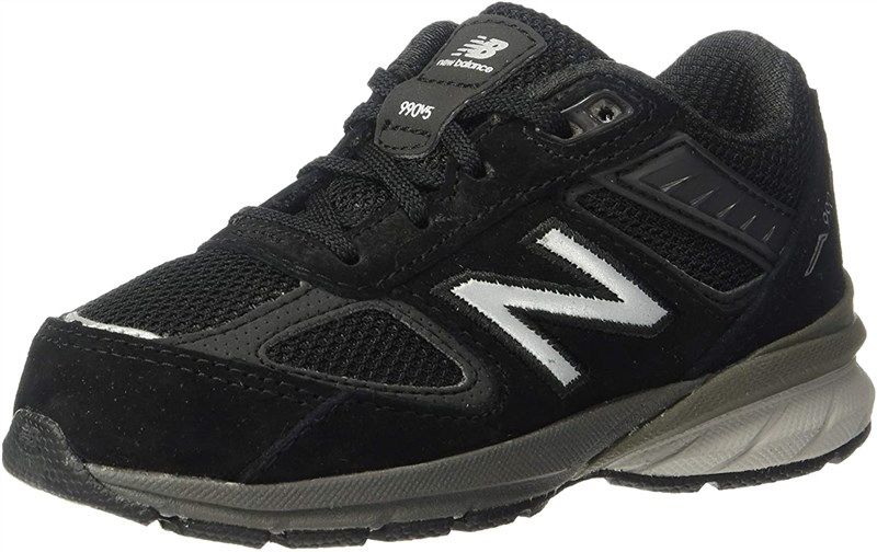 new balance 990v5 running little girls' shoes in athletic 로고