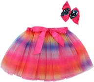 👑 lovely tulle layered girls' clothing for princess birthday skirts and skorts logo