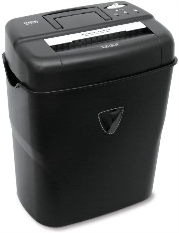 aurora as1018cd 10 sheet cross cut shredder 로고